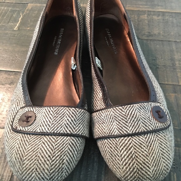 Isaac Mizrahi Shoes - Isaac Mizrahi ‘Rebecca’ Brown Herringbone Tweed 6
